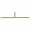 Ekena Millwork Portland Smooth Timber Gable Bracket, Western Red Cedar, 96"W x 28"H x 1 1/2"D x 3 1/2"F, 7/12 Pitch GBW096X28X0204POR00SWR - alternate 2